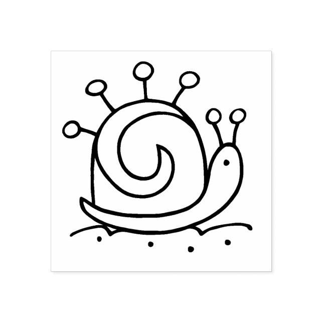 Tampons Encreurs L'escargot de Gina (Impression)