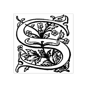 Tampons Encreurs Lettre décorative Vintage S