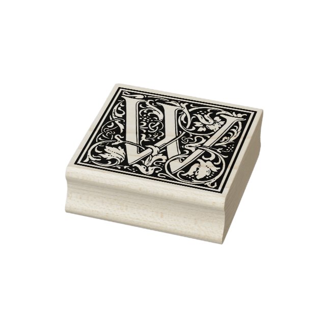 Tampons Encreurs LETTRE William Morris W (Tampon)