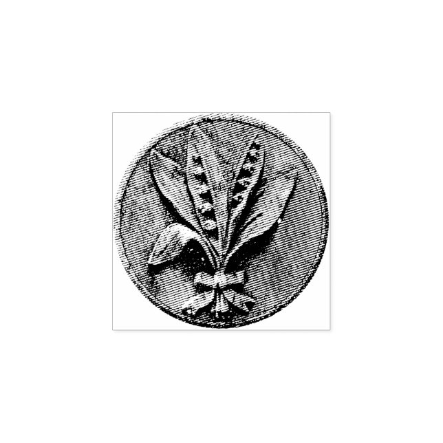 Tampons Encreurs Lily de la vallée Engraving (Impression)