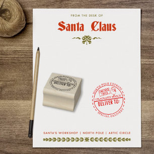 Tampons Encreurs Livraison spéciale Noël Père Noël