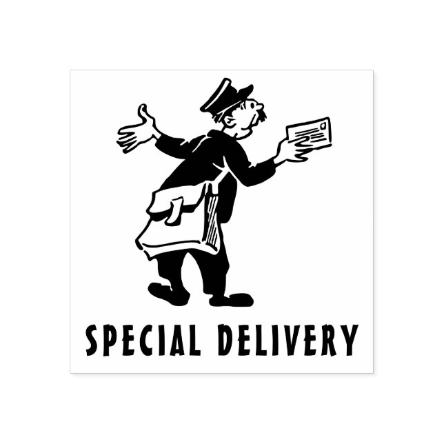 Tampons Encreurs livraison spéciale Post Man (Impression)