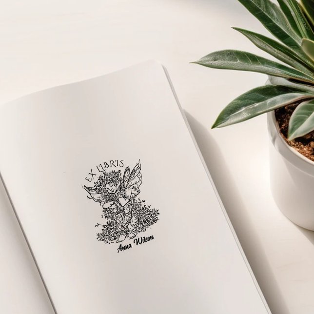 Tampons Encreurs Livre de la bibliothèque vintage (Créateur téléchargé)