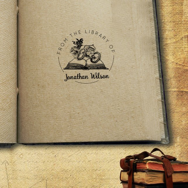 Tampons Encreurs Livre d'horreur de la bibliothèque de, (Créateur téléchargé)