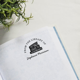 Tampons Encreurs Livres Dessinés À La Main Personnalisés À Partir D