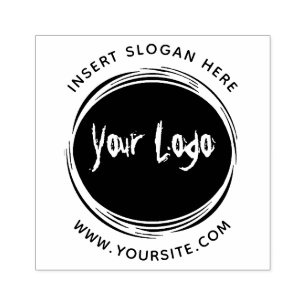 Tampons Encreurs Logo de votre entreprise personnalisé rond