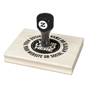Tampons Encreurs Logo d'entreprise Eyecatching Eyecatching caoutcho