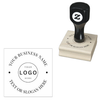 Tampons Encreurs Logo d'entreprise moderne et ronde sur mesure