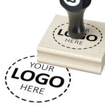 Logo d'entreprise personnalisé en bois