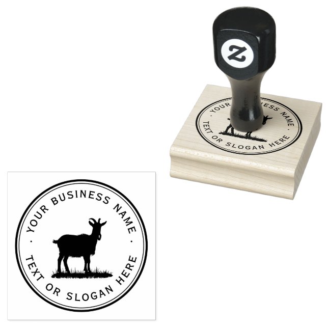 Tampons Encreurs Logo d'entreprise personnalisé mouton Grand (Tamponné)
