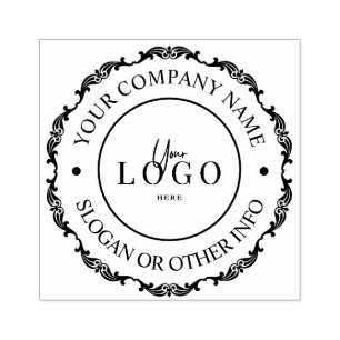 Tampons Encreurs Logo d'entreprise personnalisé Timbre en caoutchou
