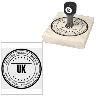 Tampons Encreurs Logo du mot britannique Bureau d'expédition colis 