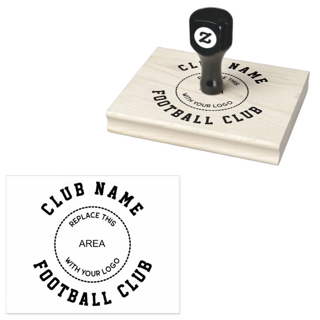 Tampons Encreurs Logo et nom du club de football (Tamponné)