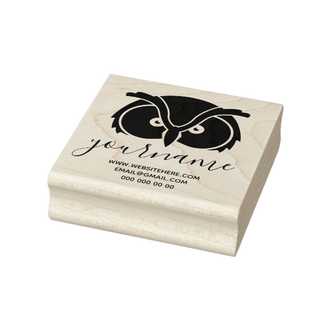 Tampons Encreurs logo yeux de hibou (Tampon)