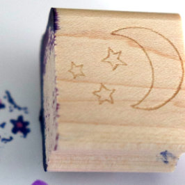 Tampons Encreurs Lune et étoiles