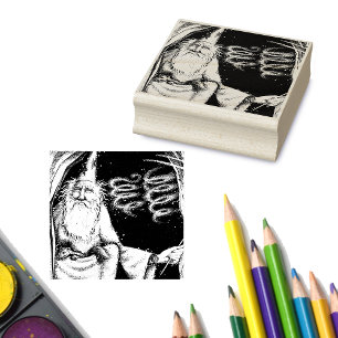 Tampons Encreurs Magique Vieux Assistant dans la grotte avec Ferret