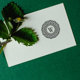 Tampons Encreurs Magnifique Mandala Family Monogramme