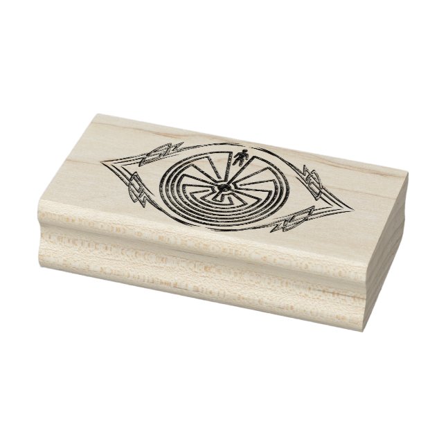 Tampons Encreurs MAN IN THE MAZE - cadre de tatouage tribal I (Tampon)