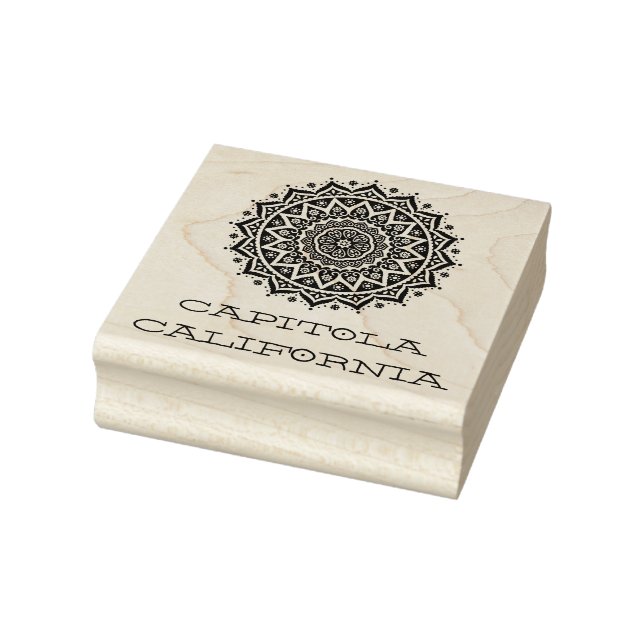 Tampons Encreurs Mandala de la Californie (Tampon)