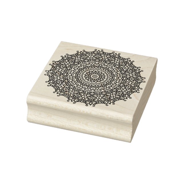 Tampons Encreurs  Mandala de yoga pour journaling scrapbooking DIY  (Tampon)
