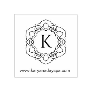 Tampons Encreurs Mandala Monogramme Spa exotique Beauté Henné