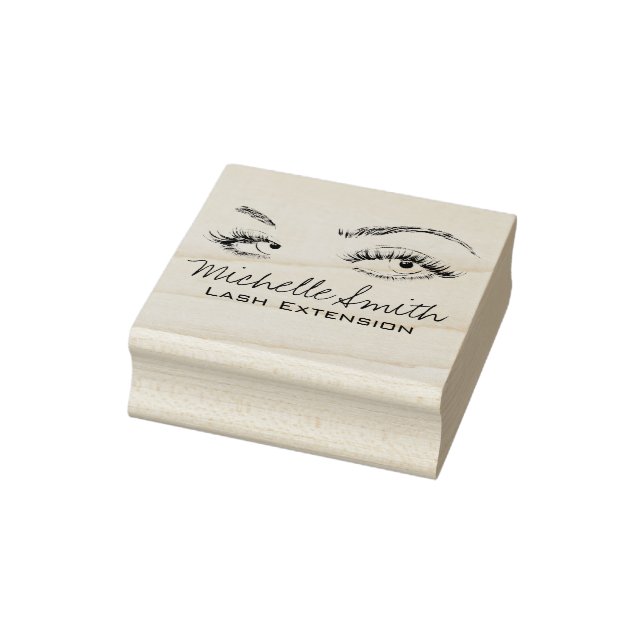 Tampons Encreurs Maquillage Artiste Lash Extension Brosses noir et  (Tampon)