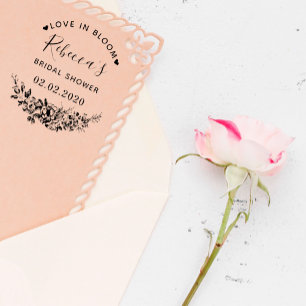 Tampons Encreurs Mariage de Fête des mariées de nom personnalisé Lo