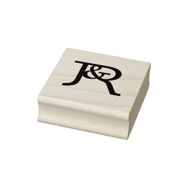 Tampons Encreurs Mariage de monogramme J&R (Tampon)