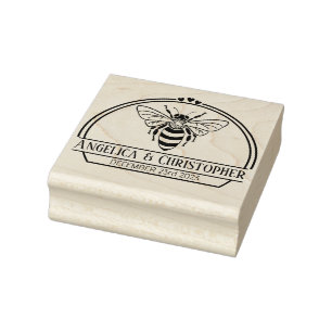 Tampons Encreurs mariage, invitation couple