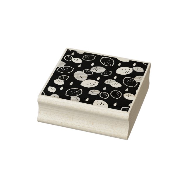 Tampons Encreurs Marine Blue Lemon Art - Refresh Citrus Design (Tampon)