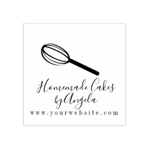 Tampons Encreurs Mélangeur à gâteau d'affaires Logo Fouet