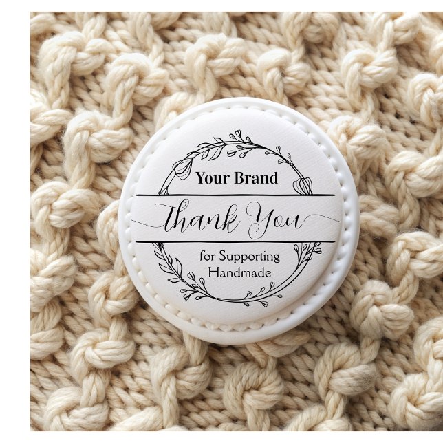 Tampons Encreurs Merci botanique floral (Créateur téléchargé)