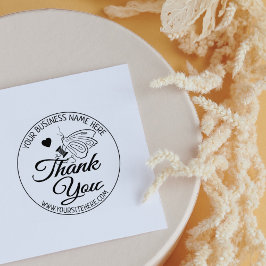 Tampons Encreurs Merci d'entreprise de couture de papillon