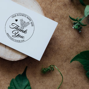 Tampons Encreurs Merci d'entreprise personnalisé Phoenix