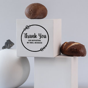 Tampons Encreurs Merci pour soutenir ma petite entreprise,