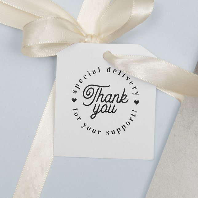 Tampons Encreurs Merci pour votre Timamp de livraison de support (Créateur téléchargé)