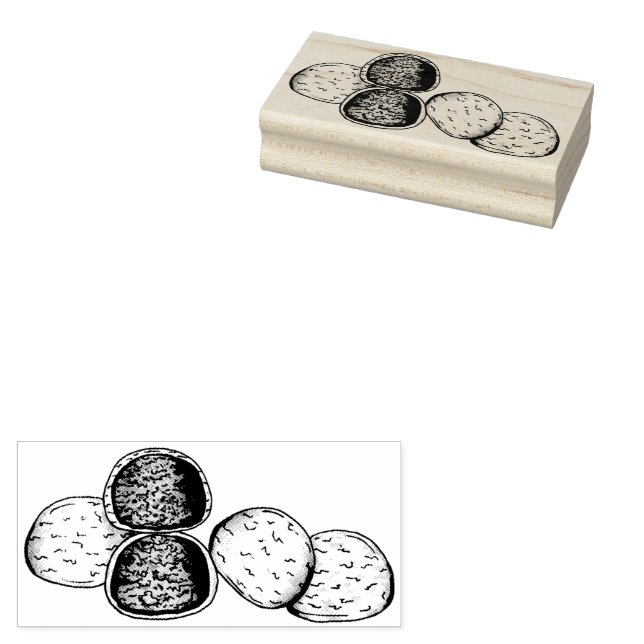 Tampons Encreurs Mexicain Italien Mariage Cookies Russe Teacakes (Tamponné)