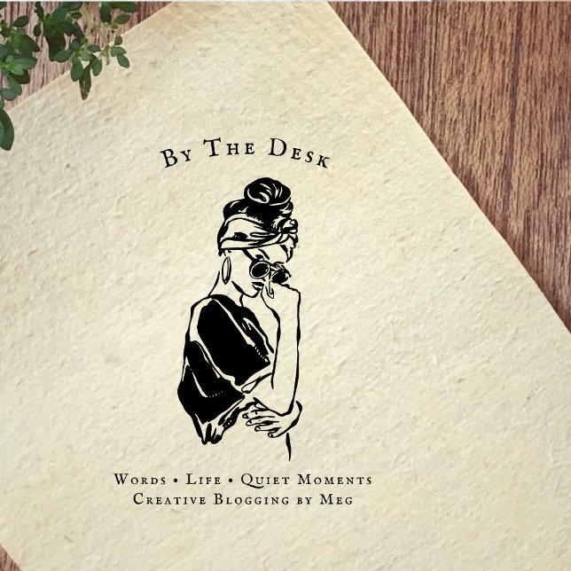 Tampons Encreurs Minimal Editorial Woman Line Art (Créateur téléchargé)