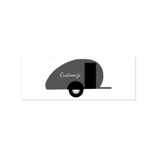 Tampons Encreurs Minuscule remorque Teardrop Thunder_Cove (Impression)