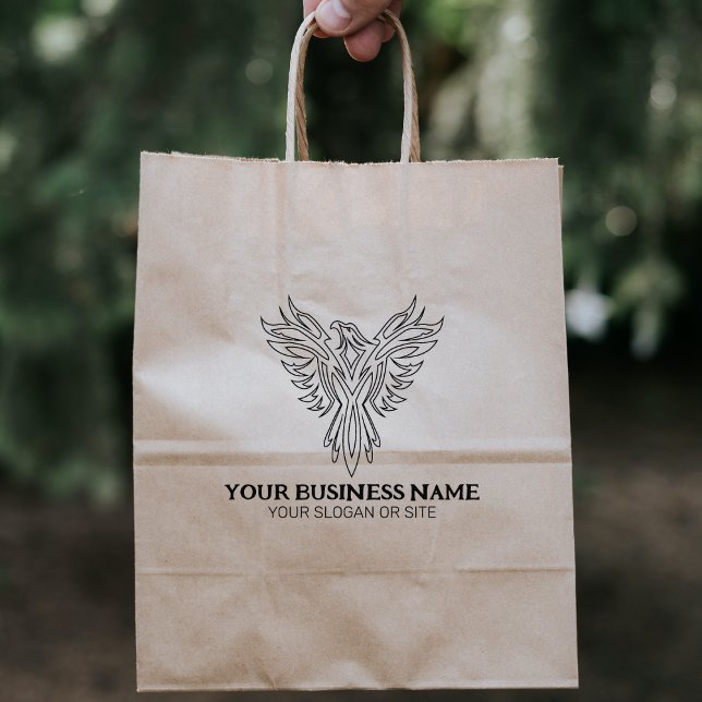 Tampons Encreurs Moderne Phoenix Custom Business, Grand (Créateur téléchargé)