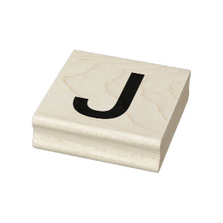 Tampons Encreurs Monogramme ajouter le nom lettre alphabet simple m