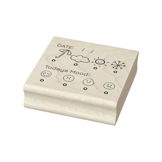 Tampons Encreurs mood tracker autosoin bullet journal plan frotter (Tampon)