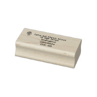 Motif rose renvoi nom et adresse cachet