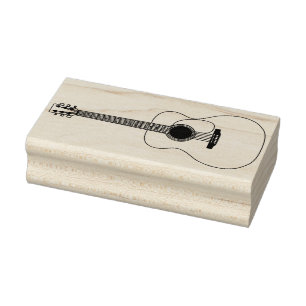 Tampons Encreurs Musicien de guitare acoustique professeur de musiq