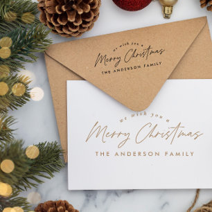 Tampons Encreurs Noël vacances moderne élégant