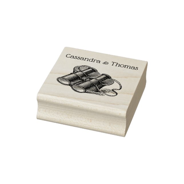 Tampons Encreurs Nom de dessin Binonulés vintages (Tampon)