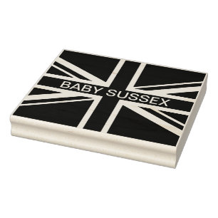 Tampons Encreurs Nom décoré d'un monogramme du Royaume-Uni de