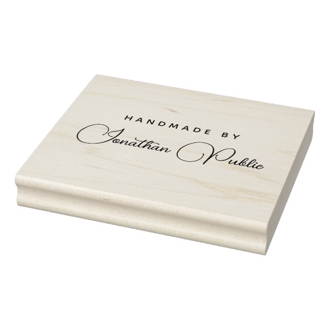 Tampons Encreurs Nom du script de typographie Modèle personnalisé f (Tampon)