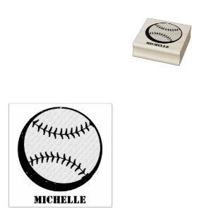 Tampons Encreurs Nom personnalisé Baseball