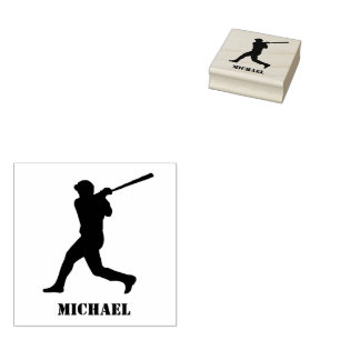 Tampons Encreurs Nom personnalisé Baseball